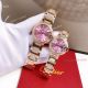 Ladies Cartier Ballon Bleu Pink Face Replica Watches With Diamonds (3)_th.jpg